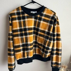 Forever 21 Plaid Sweater